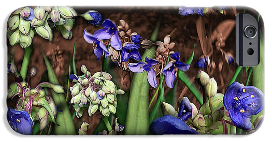 Purple Wildflowers - Phone Case