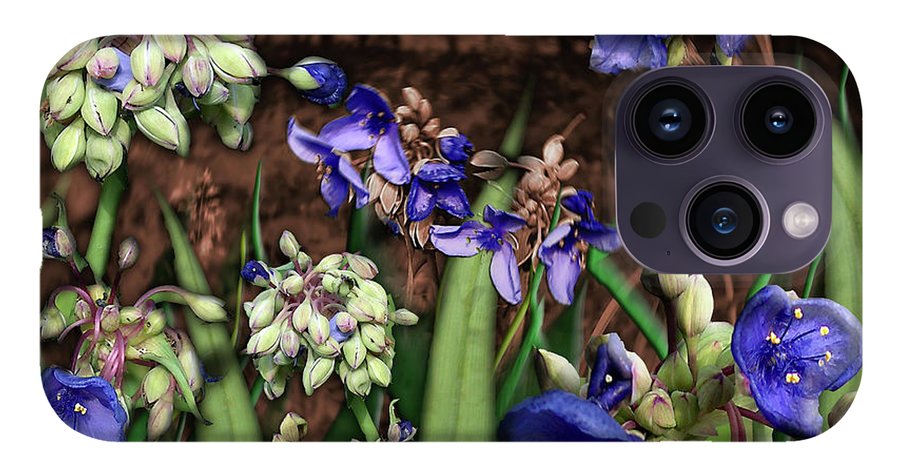 Purple Wildflowers - Phone Case
