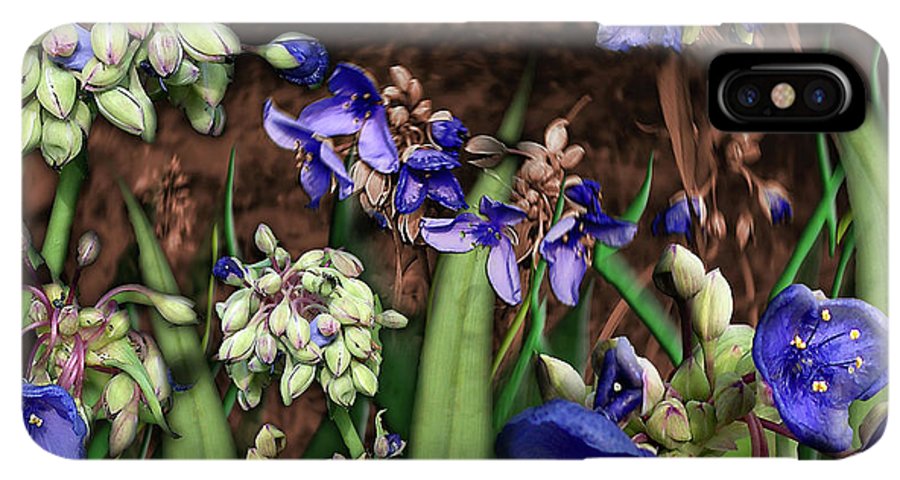 Purple Wildflowers - Phone Case