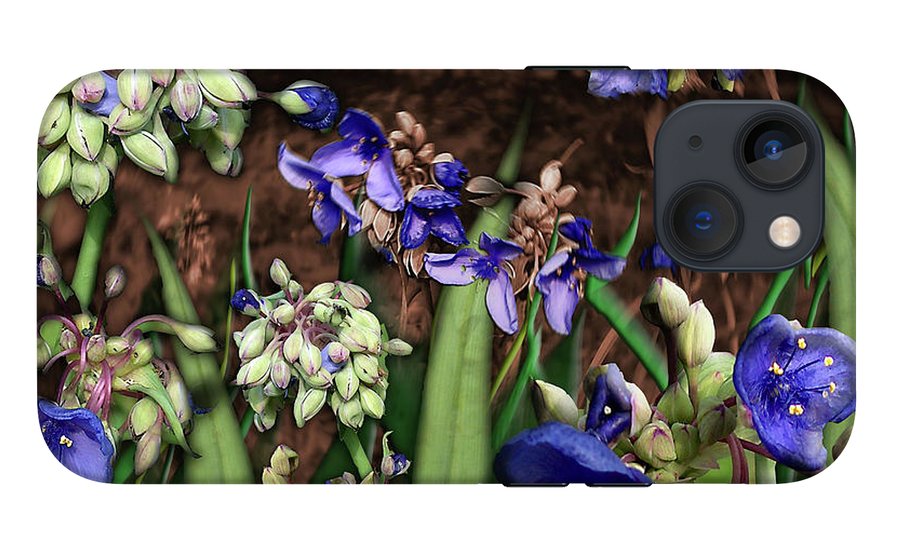 Purple Wildflowers - Phone Case