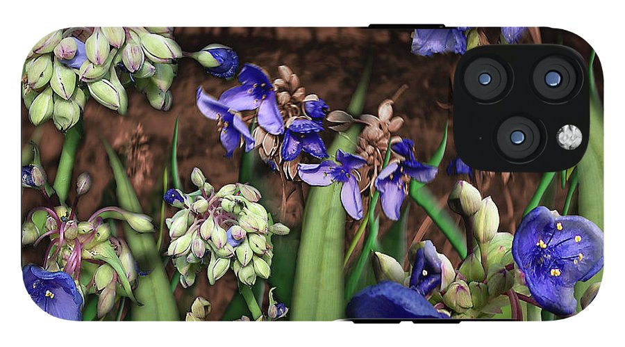 Purple Wildflowers - Phone Case