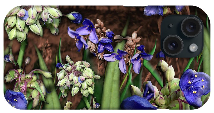 Purple Wildflowers - Phone Case