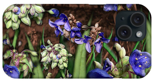 Purple Wildflowers - Phone Case