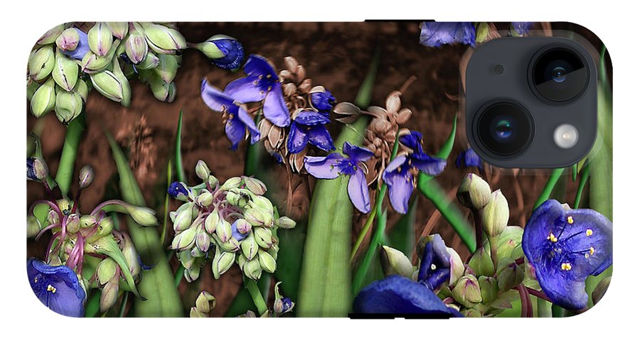 Purple Wildflowers - Phone Case