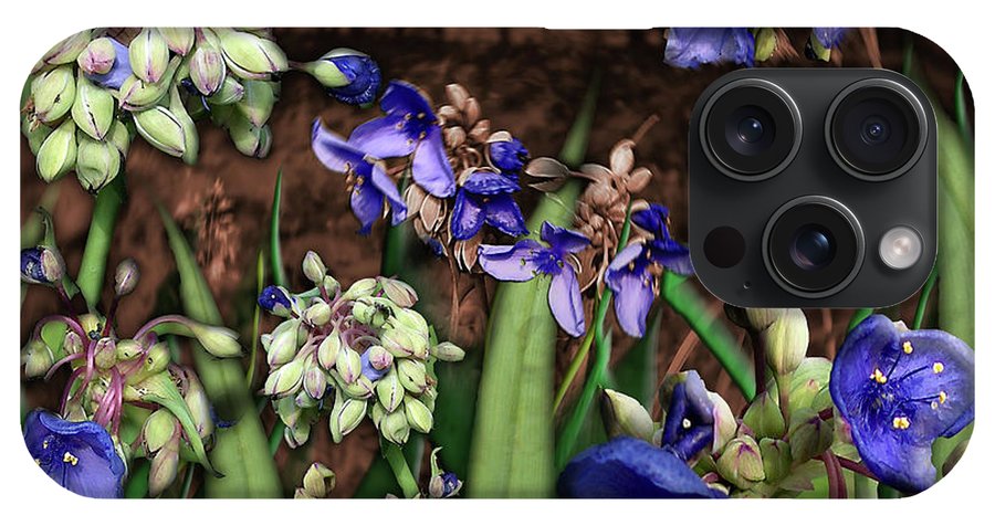 Purple Wildflowers - Phone Case