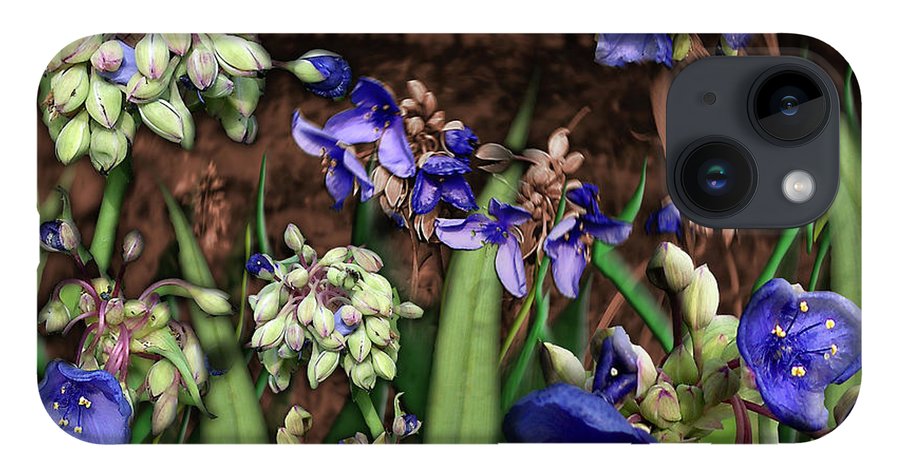 Purple Wildflowers - Phone Case