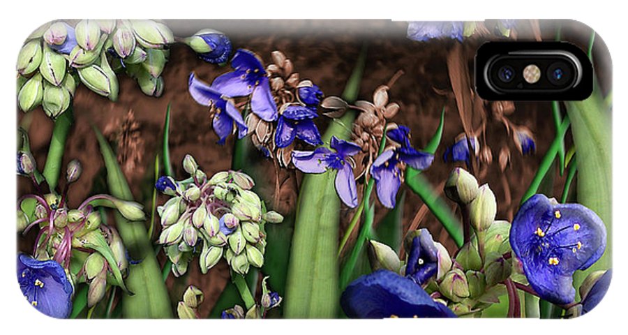 Purple Wildflowers - Phone Case