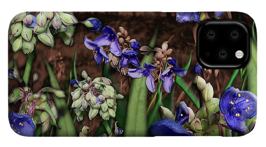 Purple Wildflowers - Phone Case