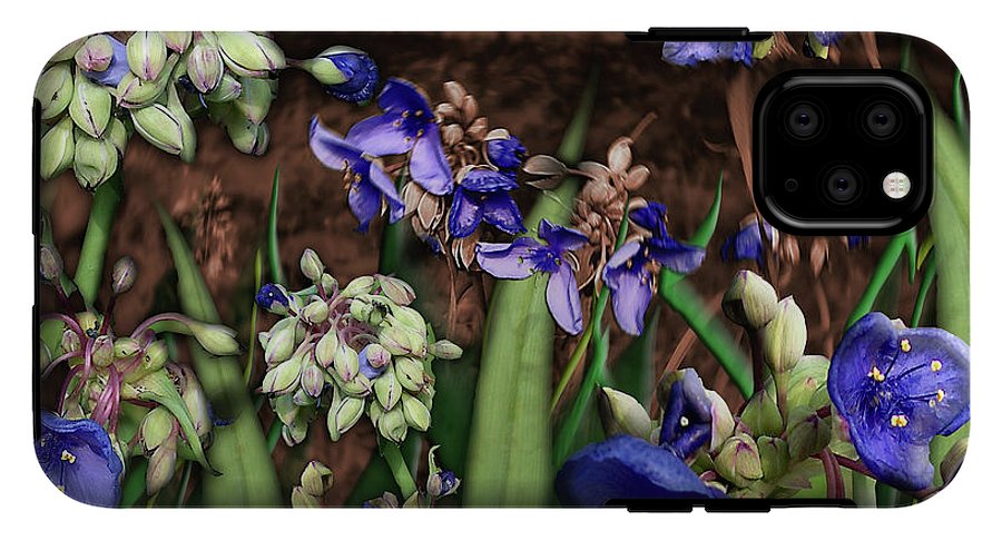 Purple Wildflowers - Phone Case