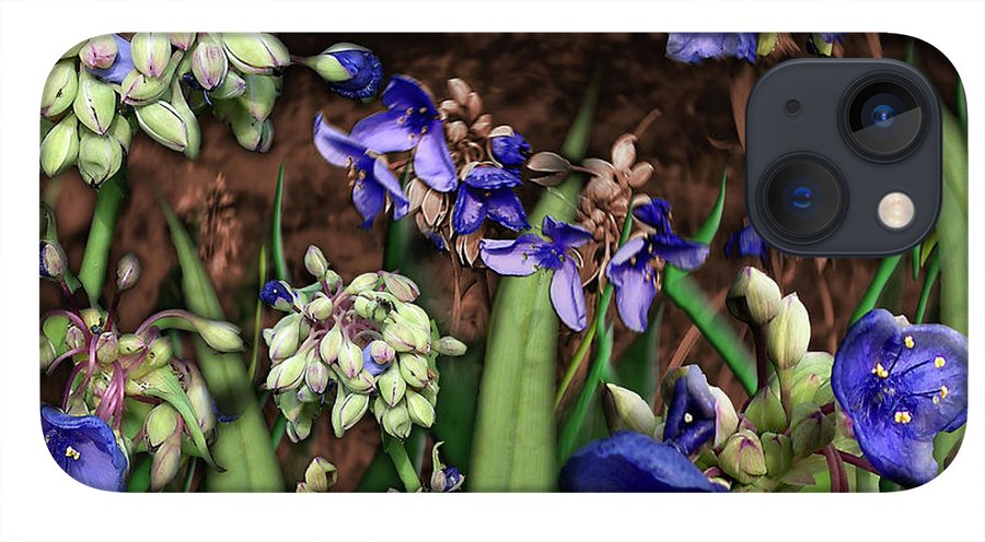 Purple Wildflowers - Phone Case