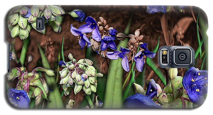 Purple Wildflowers - Phone Case