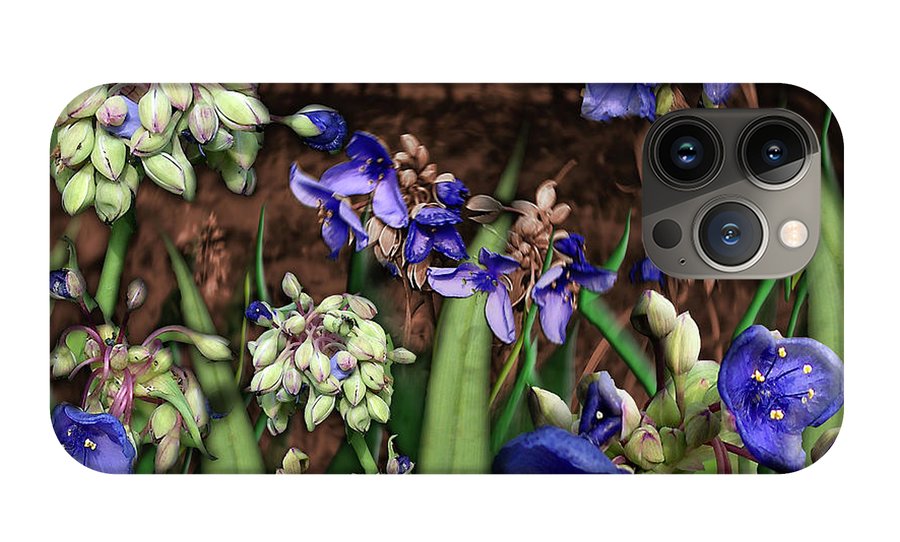 Purple Wildflowers - Phone Case