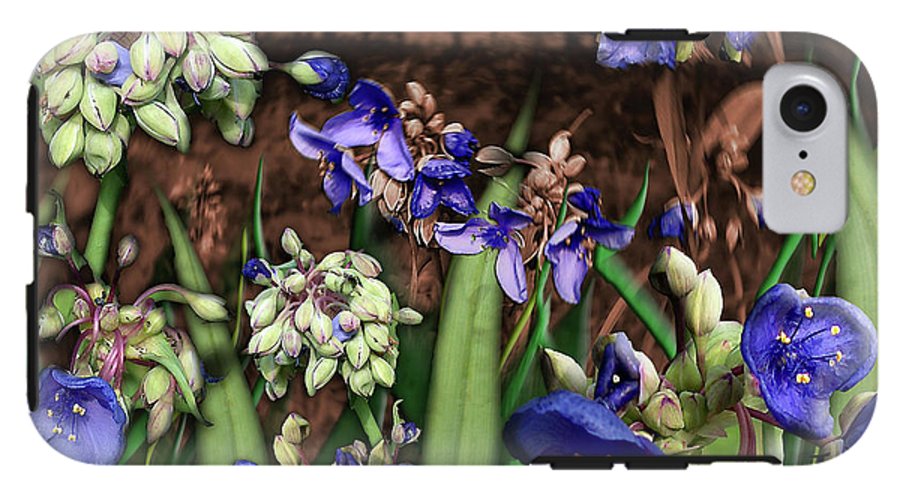 Purple Wildflowers - Phone Case