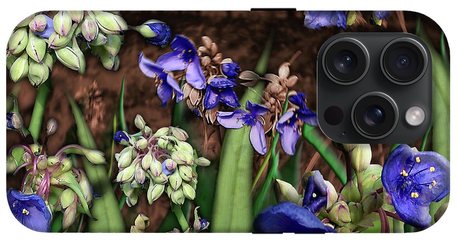 Purple Wildflowers - Phone Case