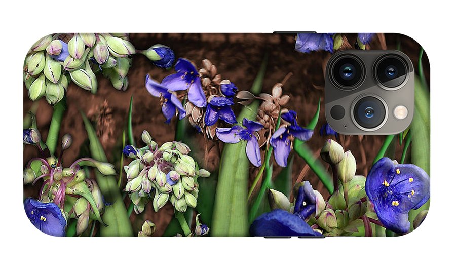 Purple Wildflowers - Phone Case