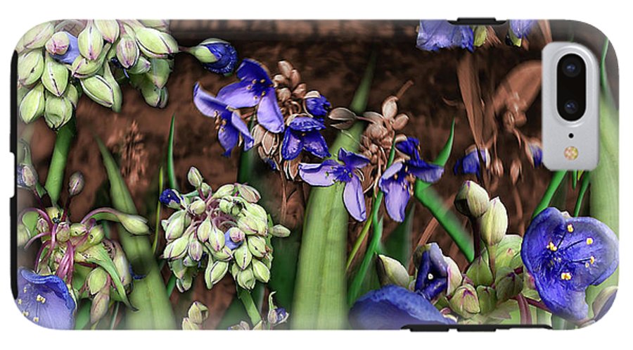 Purple Wildflowers - Phone Case