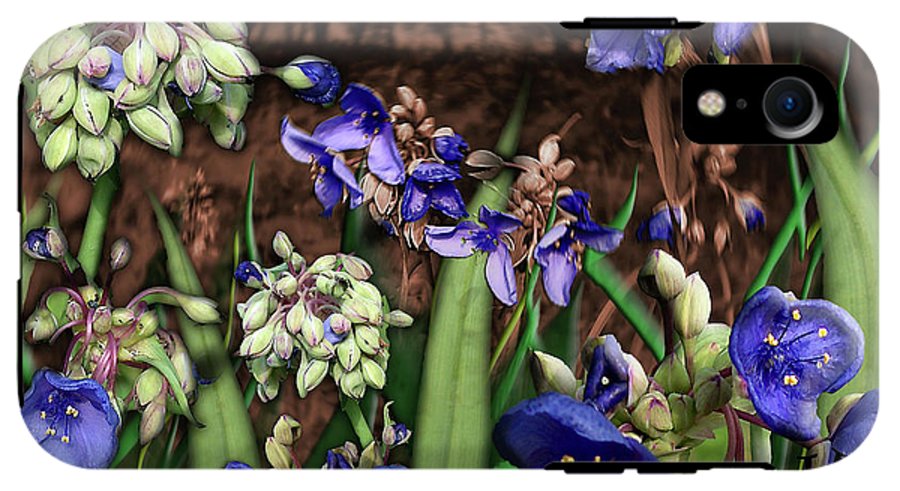 Purple Wildflowers - Phone Case