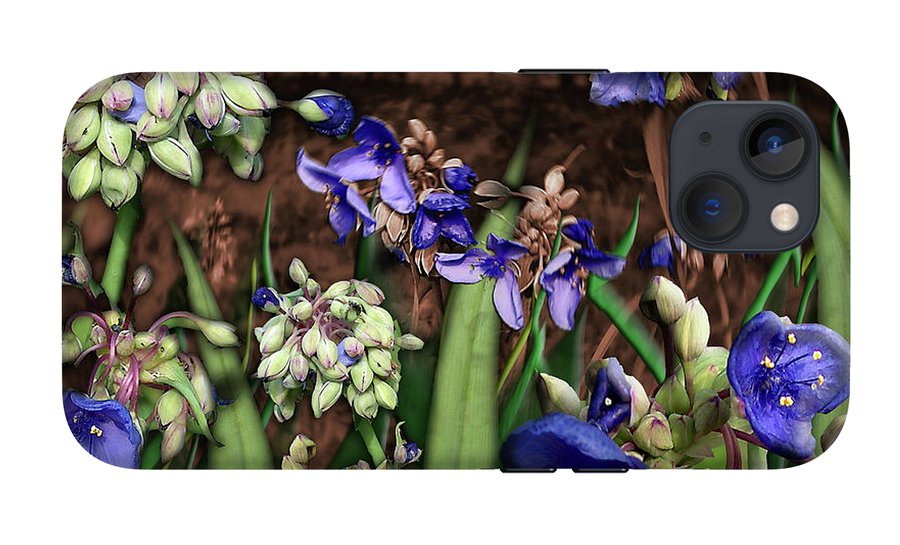 Purple Wildflowers - Phone Case