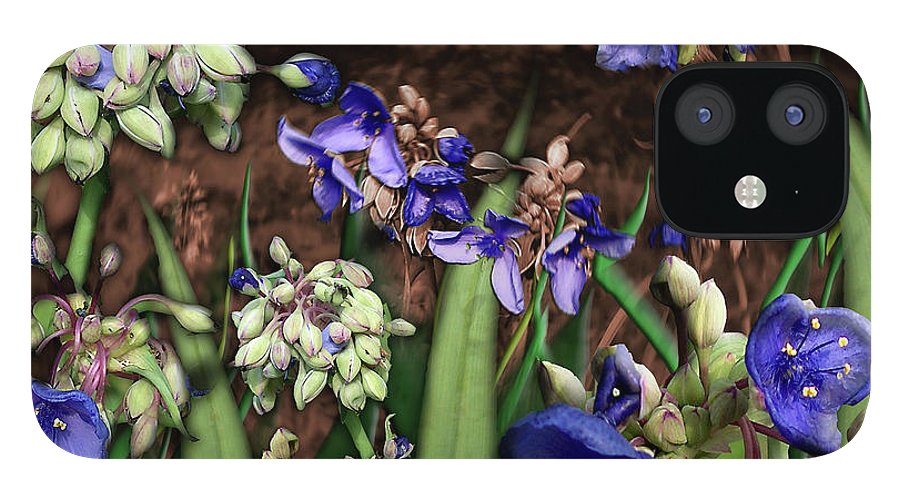 Purple Wildflowers - Phone Case