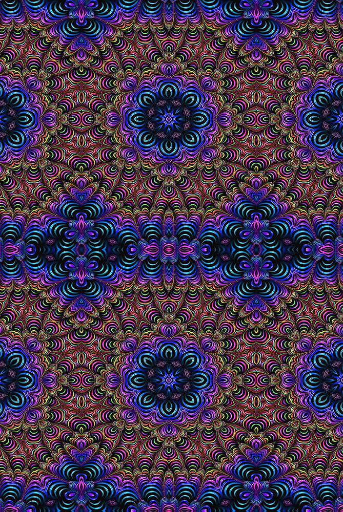 Purple Curling Rainbow Digital Image Download