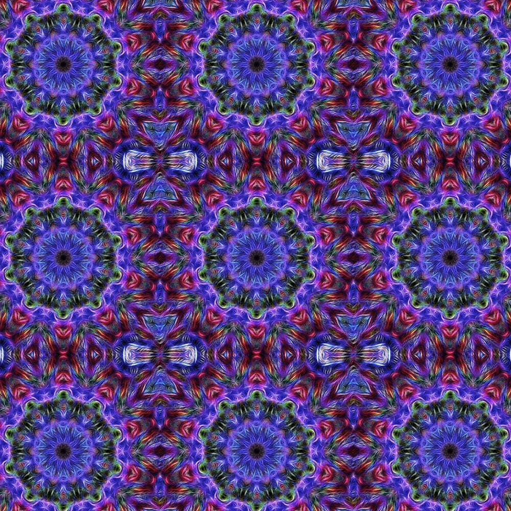 Purple Kaleidoscope Digital Image Download