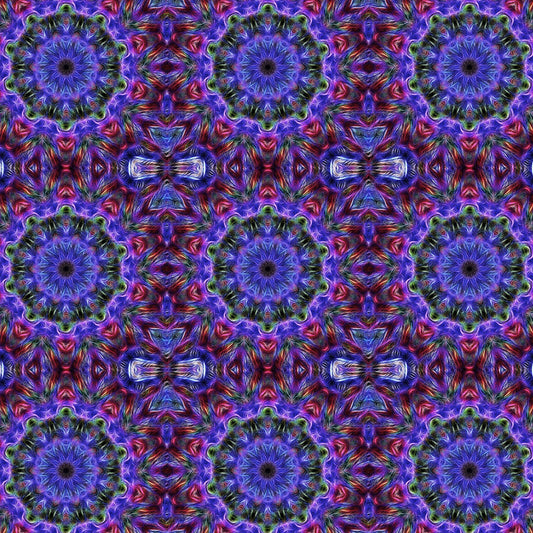 Purple Kaleidoscope Digital Image Download