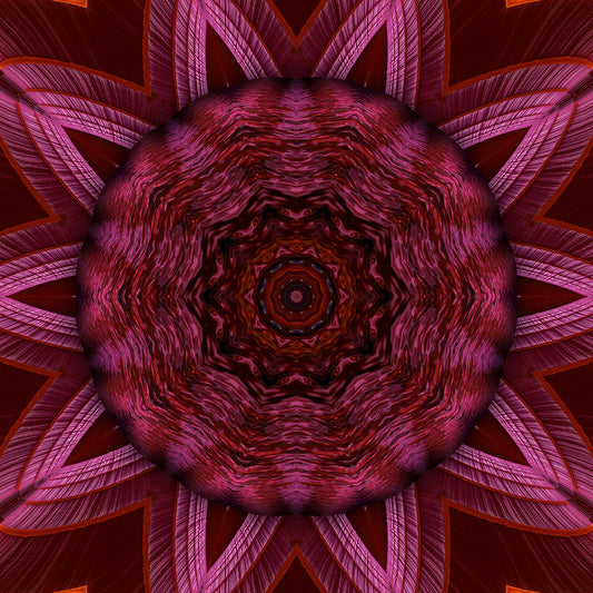 Purple Kaleidoscope 2 Digital Image Download