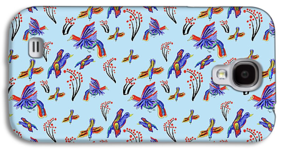 Rainbow Birds Pattern - Phone Case