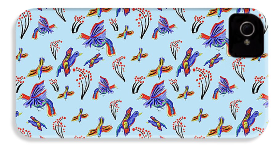 Rainbow Birds Pattern - Phone Case