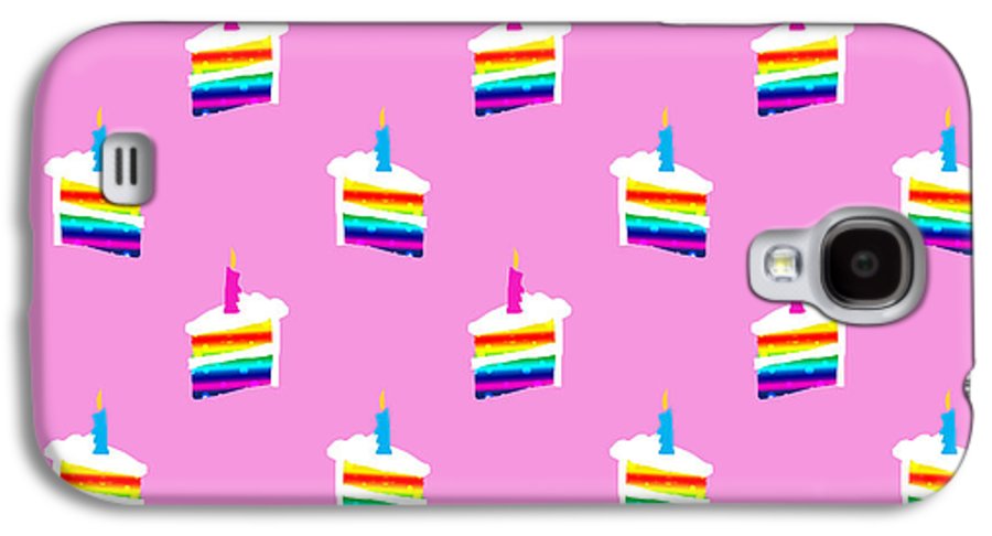 Rainbow Birthday Cake Pattern - Phone Case