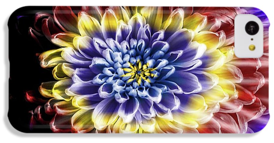 Rainbow Chrysanthemum - Phone Case