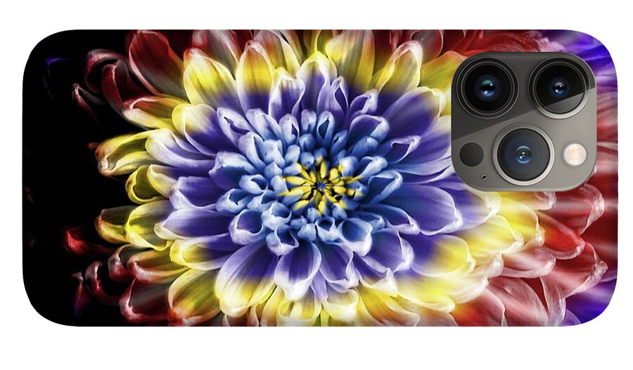 Rainbow Chrysanthemum - Phone Case