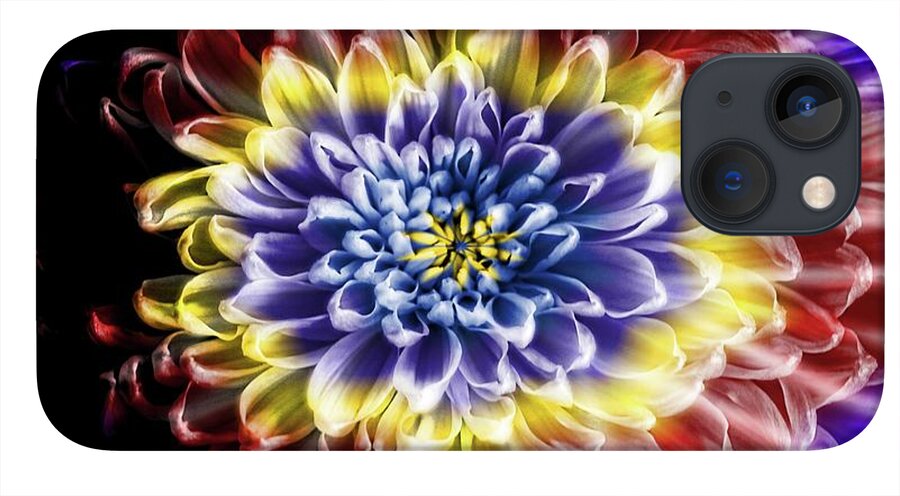 Rainbow Chrysanthemum - Phone Case