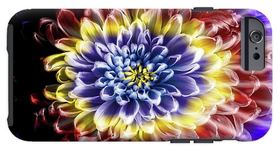Rainbow Chrysanthemum - Phone Case