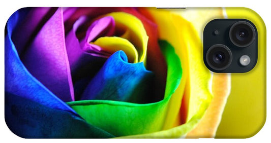 Rainbow Rose 11 - Phone Case