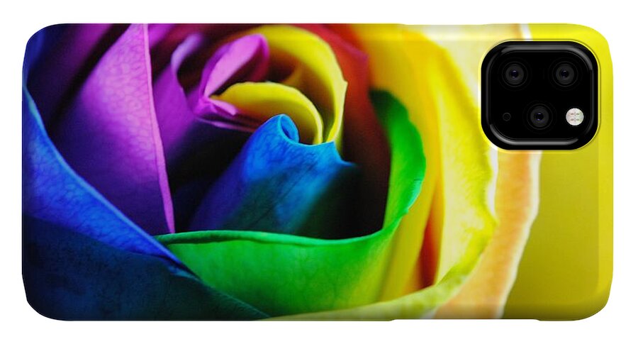 Rainbow Rose 11 - Phone Case