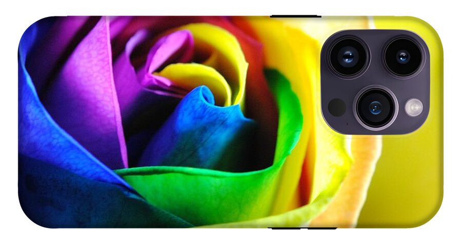 Rainbow Rose 11 - Phone Case