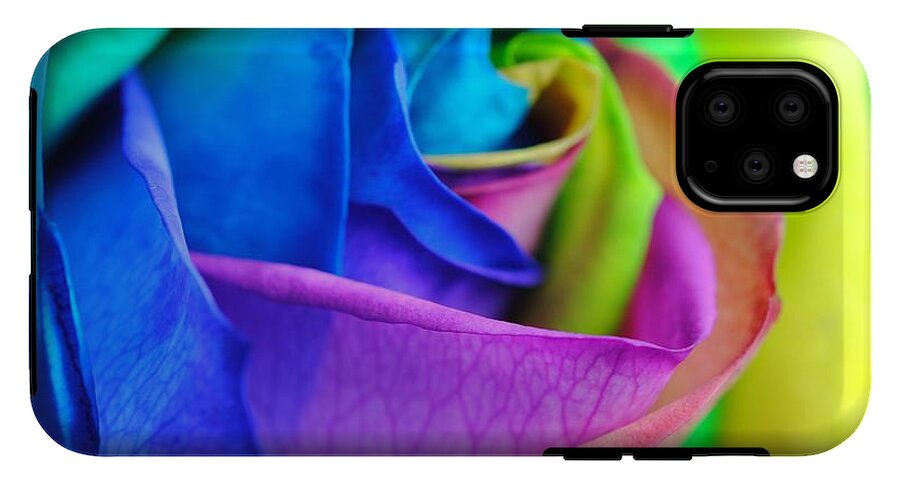 Rainbow Rose 13 - Phone Case