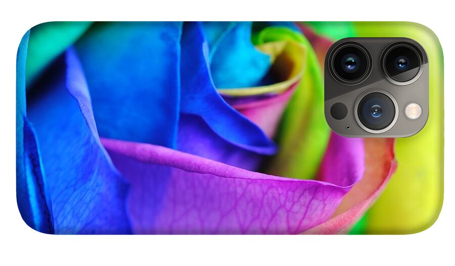 Rainbow Rose 13 - Phone Case