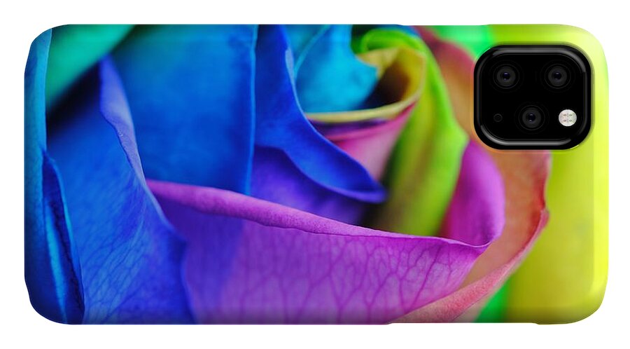 Rainbow Rose 13 - Phone Case