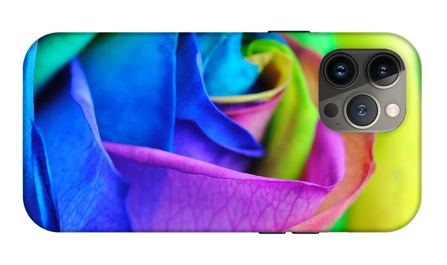 Rainbow Rose 13 - Phone Case