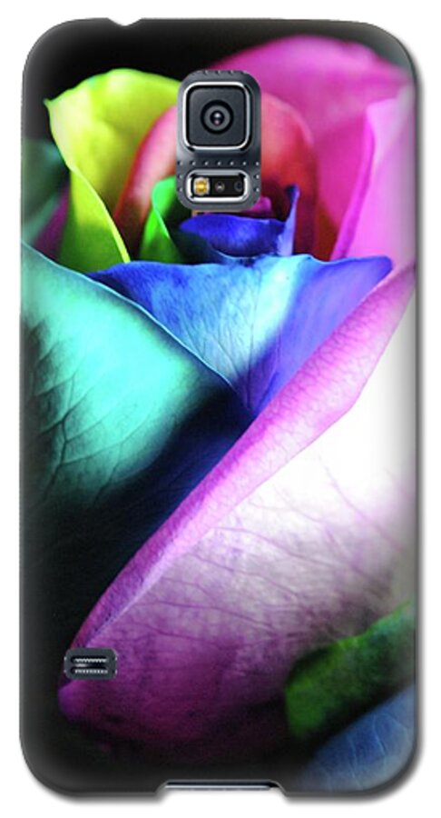 Rainbow Rose 14 - Phone Case