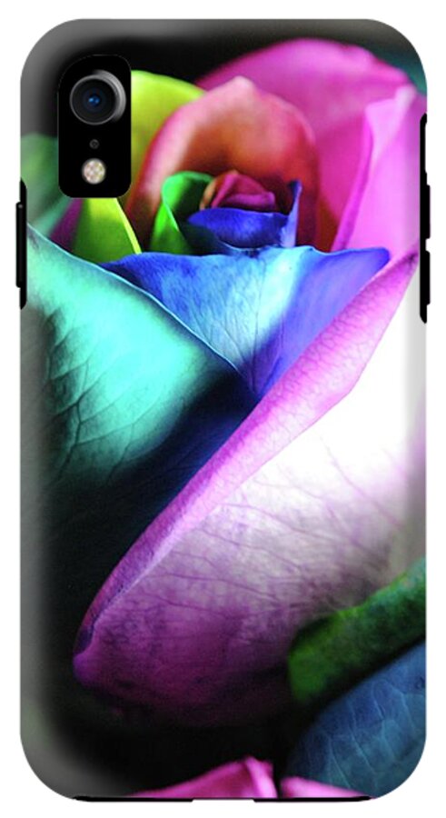 Rainbow Rose 14 - Phone Case