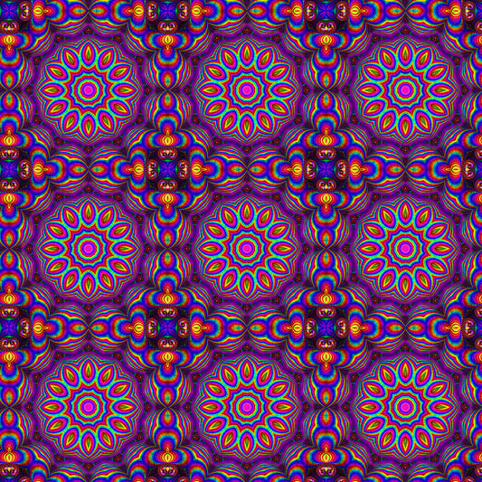 Rainbow Kaleidoscope 2 Digital Image Download