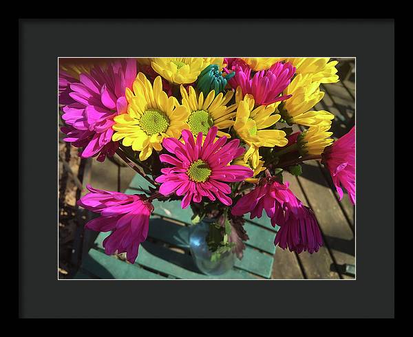 Raw Flowers 1 - Framed Print