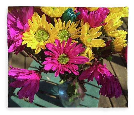 Raw Flowers 1 - Blanket