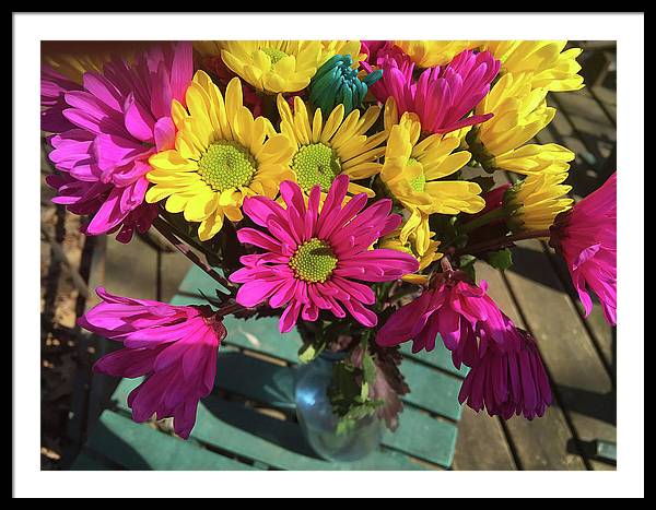Raw Flowers 1 - Framed Print