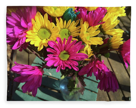Raw Flowers 1 - Blanket
