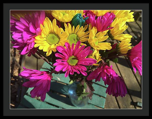 Raw Flowers 1 - Framed Print