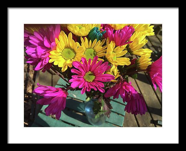 Raw Flowers 1 - Framed Print